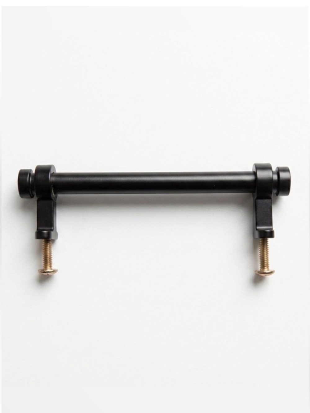 Hearth & Hand Magnolia Matte Black Cuffed Drawer Pulls Set of 2 - 3.75"
